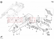 DUCATI 2003 Superbike 998 REAR MUDGUARD » PLASTICS