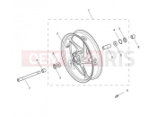 Triumph 2013 STREET TRIPLE 560477 > Front Wheel