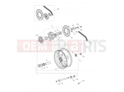 Rear Wheel & Final Drive - Triumph Street Triple RS > 966534 2021