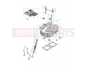 Triumph 2003 AMERICA CARBS Cylinder Head & Valves