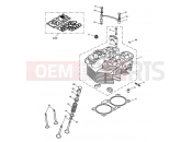 Triumph 2014 AMERICA EFI Cylinder Head & Valves
