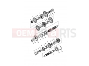 Triumph 2007 AMERICA EFI Transmission