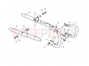 Triumph 2009 AMERICA EFI Exhaust System