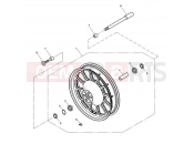 Triumph 2012 AMERICA EFI Front Wheel 468391