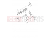 Triumph 2021 Tiger 850 Sport Gear Selectors drum