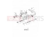 Swinging Arm - Triumph TIGER 955i 124106 > 198874 2004