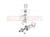 Crankshaft,ConnectingRods Piston - Triumph TIGER 955i 124106 > 198874 2004