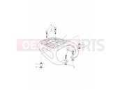Bodywork - Rear Rack - Triumph TIGER 955i 124106 > 198874 2004