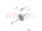 Front Wheel - Triumph TIGER 955i 124106 > 198874 2004