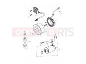 Starter & Alternator - Triumph TIGER 955i 124106 > 198874 2004