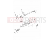 Gear Selectors drum - Triumph TIGER 955i 124106 > 198874 2004