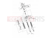 Front Forks & Yokes - Triumph TIGER 955i 124106 > 198874 2004