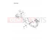 Triumph 2005 TIGER 955i 198875 > Exhaust System
