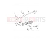 Triumph 2008 Tiger 1050 Gear Selectors drum