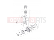 Triumph 2009 Tiger 1050 Crankshaft,ConnectingRods Piston