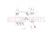 Triumph 2011 Tiger 1050 Ignition Switch & Lock Set