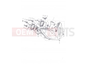 Triumph 2011 Tiger 1050 Headlight Assembly