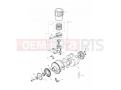 Triumph 2001 DAYTONA 595 / 955i Crankshaft,ConnectingRods Piston