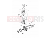 Crankshaft,ConnectingRods Piston - Triumph DAYTONA 955i 132513 > 2003