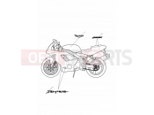 TRIUMPH DAYTONA 955i 132513 > Bodywork - Decals 186151 »