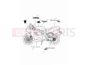 TRIUMPH DAYTONA 955i 132513 > Bodywork - Decals » 186150