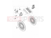 TRIUMPH DAYTONA 955i 132513 > Front Brake Caliper & Discs