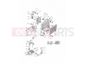 Cooling System 3 Cylinder - Triumph DAYTONA 750/1000 1992