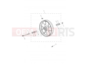 Triumph 2017 STREET CUP Front Wheel