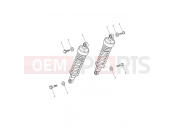 Triumph 2019 STREET CUP Rear Suspension Unit