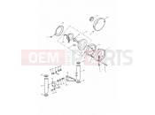 Triumph 1999 LEGEND TT Headlight Assembly