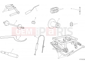 DUCATI 2022 Diavel 1260 WORKSHOP SERVICE TOOLS (FRAME)
