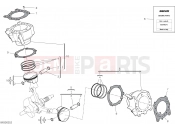 DUCATI 2022 Hypermotard 950 CYLINDERS - PISTONS