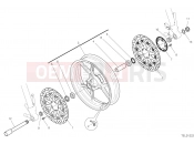 DUCATI 2022 Hypermotard 950 FRONT WHEEL