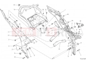 DUCATI 2022 Multistrada V2 S Travel REAR FRAME COMP.