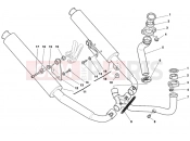 DUCATI 2003 Sporttouring ST2 EXHAUST SYSTEM » EXHAUST SYSTEM