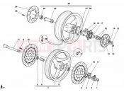 DUCATI 2003 Sporttouring ST2 WHEELS » FRONT WHEEL