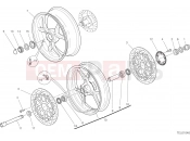 DUCATI 2022 Supersport 950 RUOTA ANTERIORE E POSTERIORE