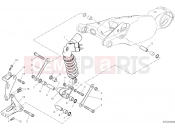 DUCATI 2022 Panigale V4 S REAR SHOCK ABSORBER