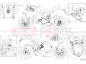 DUCATI 2022 Panigale V4 POSITIONING PLATES [XST:JAP]