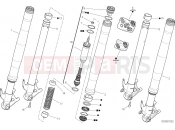 DUCATI Panigale V2 FRONT FORK
