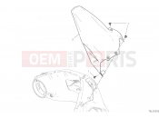 DUCATI Panigale V2 REAR MUDGUARD