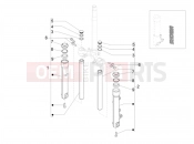 Fork's components (Showa) - Piaggio Liberty 150 E5 2022