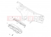 Meter combination - Cruscotto - Piaggio Liberty 150 E5 2022