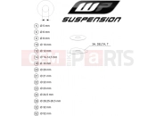 HUSABERG 2009 Offroad FE 450 (2375I3) [US] WP SHIMS FOR SETTING|Frame|01