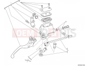 DUCATI 2022 Scrambler 1100 Tribute Pro FRONT BRAKE PUMP