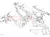 REAR FRAME COMP. [MOD:SFV4] - Ducati STREETFIGHTER V4 2022