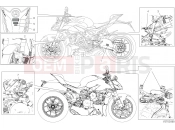POSITIONING PLATES [MOD:SFV4;XST:JAP] - Ducati STREETFIGHTER V4 2022