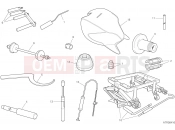 DUCATI 2022 XDiavel Dark WORKSHOP SERVICE TOOLS, FRAME