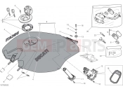 DUCATI 2022 XDiavel Dark FUEL TANK
