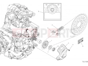 DUCATI 2023 DesertX FRONT SPROCKET - CHAIN
